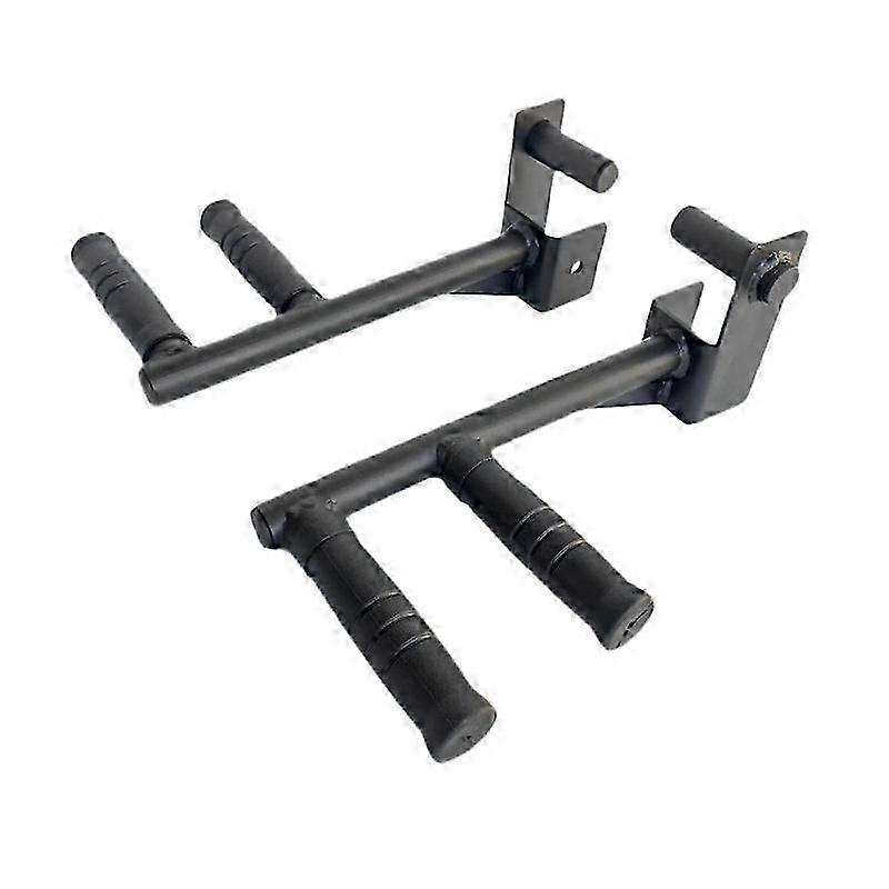 2Pcs Dip Bar Attachment Push up Grip Handles Chest Push up Triceps Training for Squat Rack Easy to Install Pull up Multi GripsP20211224636