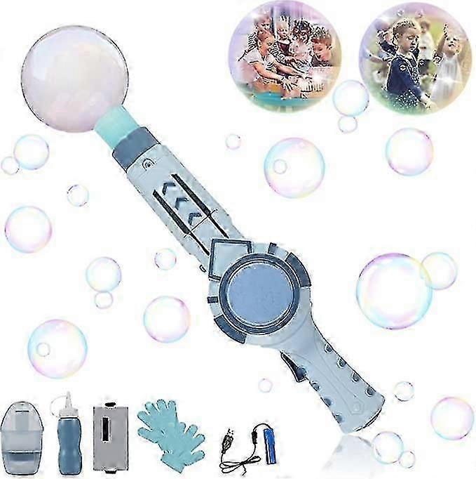 Elastic Smog Bubble Machine, Automatic Magic Smoke Bubble Blower Machine-mxbc