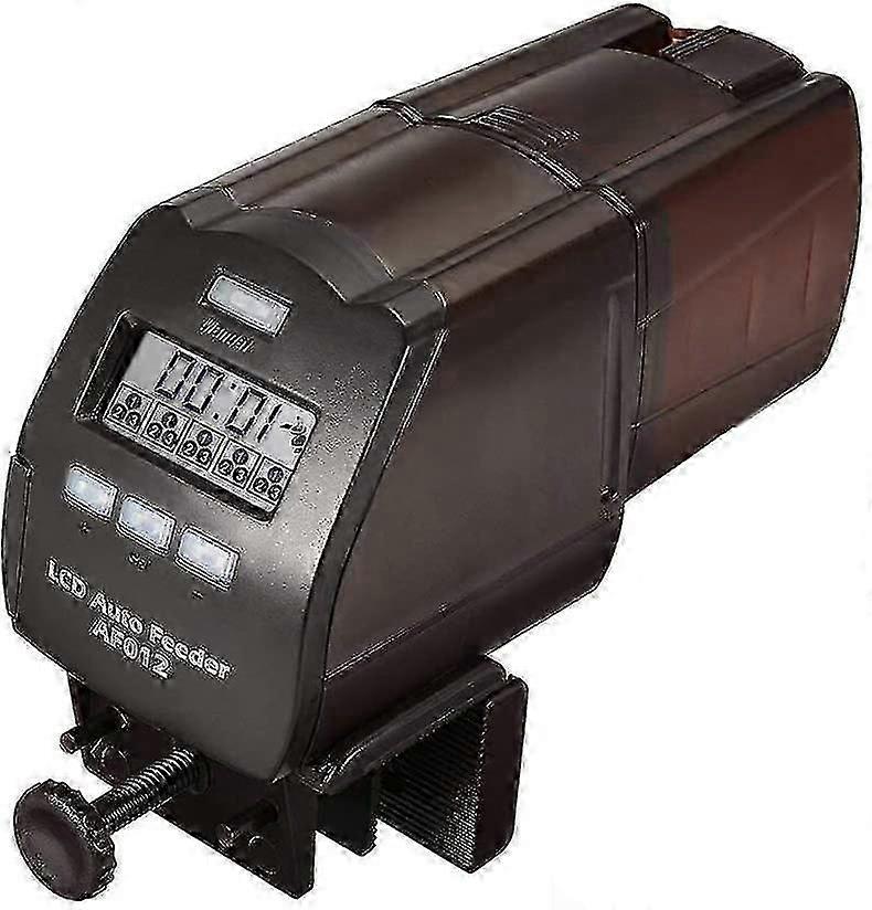 Programmable LCD Fish Feeder for Aquarium with Timer,Suitable for Various Tank Sizes and Types