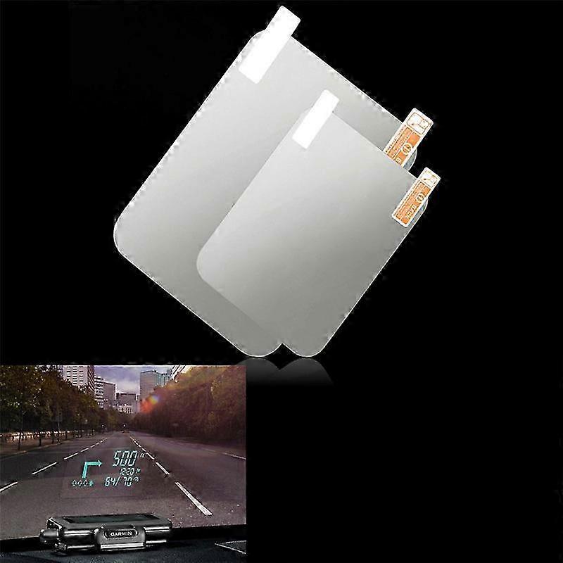 Car Styling HUD Reflective Film Head Up Display System for OBD II Fuel Consumption and Speed Monitoring Auto Accessories