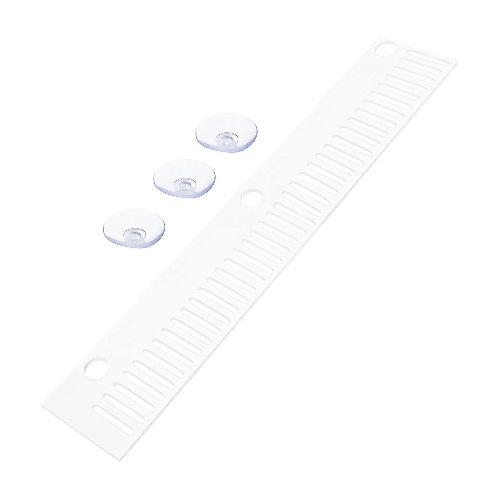Aquarium Overflow Comb Fish Weir Comb Acrylic Overflow Comb for Avoid Fish Overflow