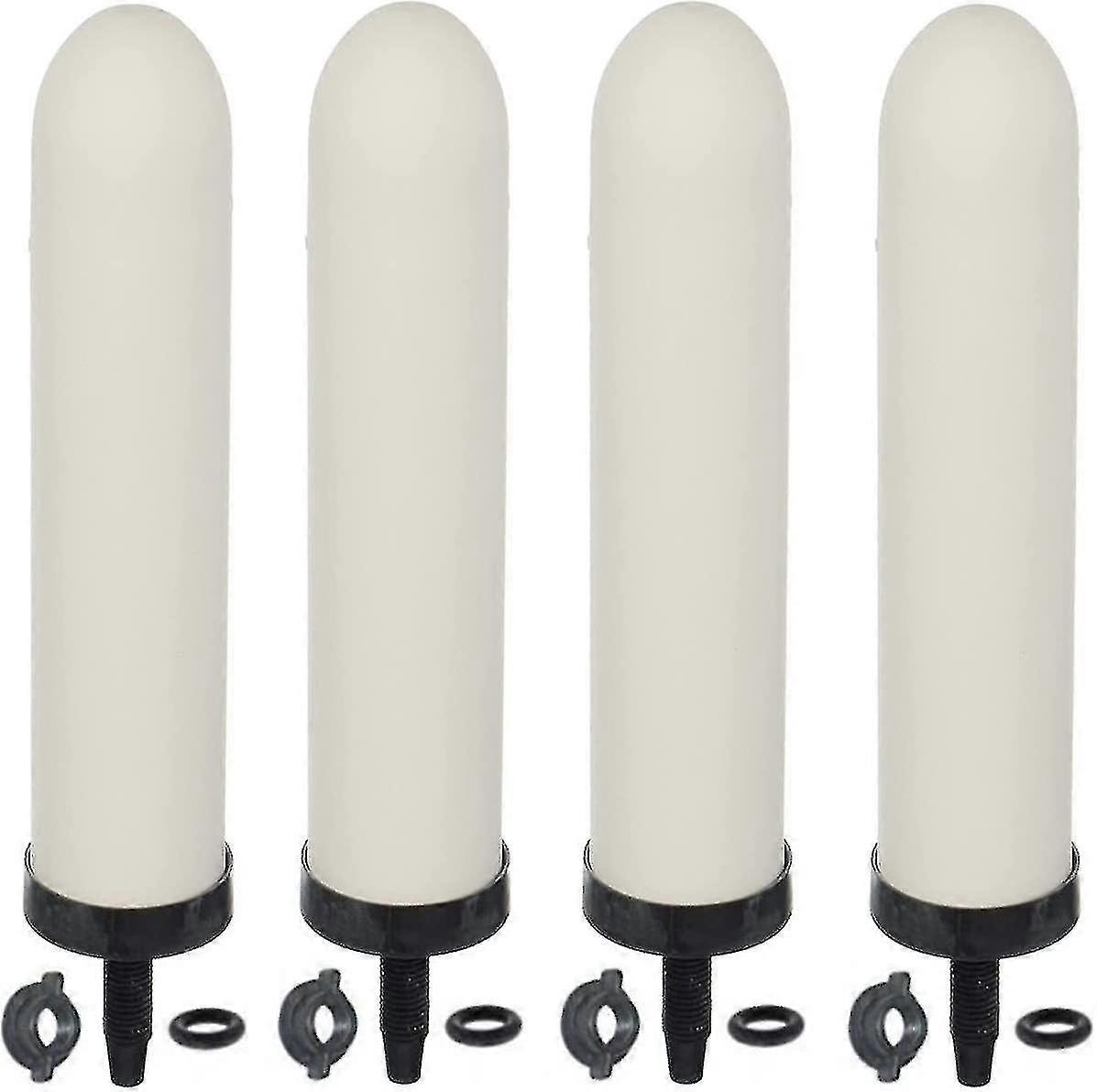Set van 4 keramische waterfilters voor filtersysteem