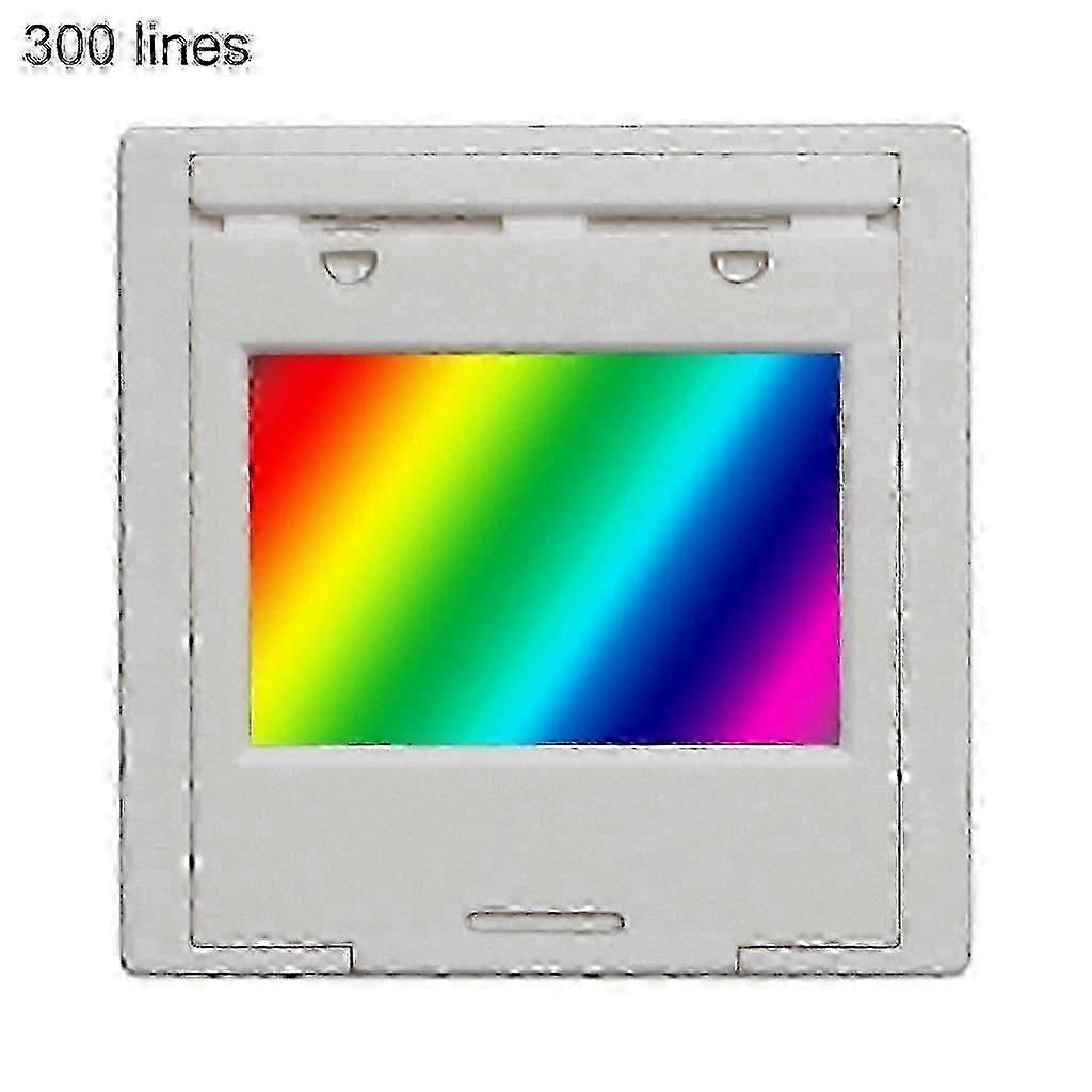 Compact Transmission & Diffraction Grating 50/100/300/600 Lines for European Market