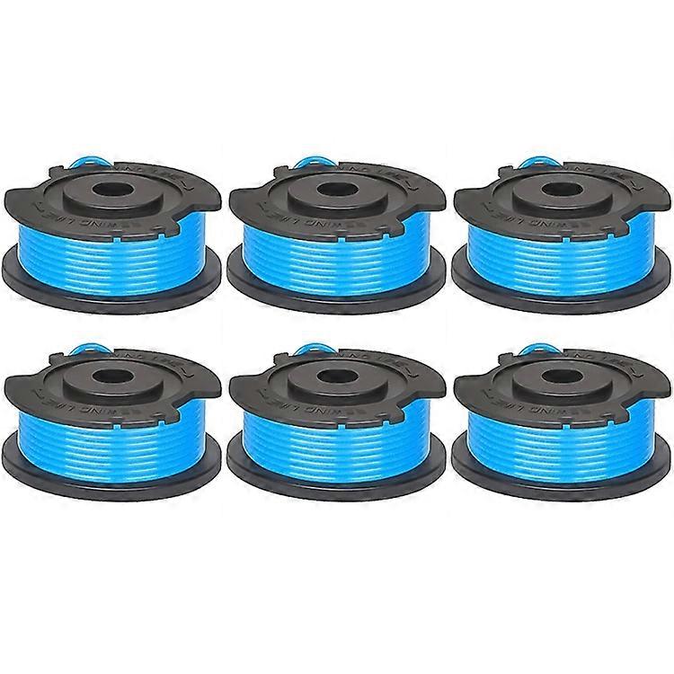 6Pcs Nylon Rope Line Spool for Greenworks BST4000 ST40L00 2100702 Lawn Mower Replacement Part, 29252