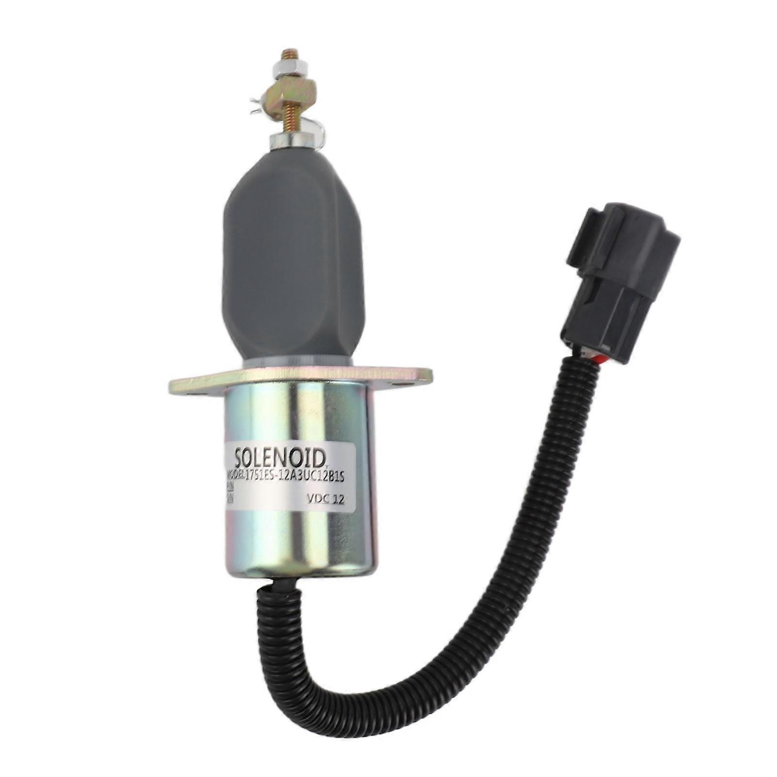 12V Fuel Shutoff Sole Valve 1751ES 12A3UC12B1S, Accurate Fuel Shutoff Sole Valve for Generator Engine