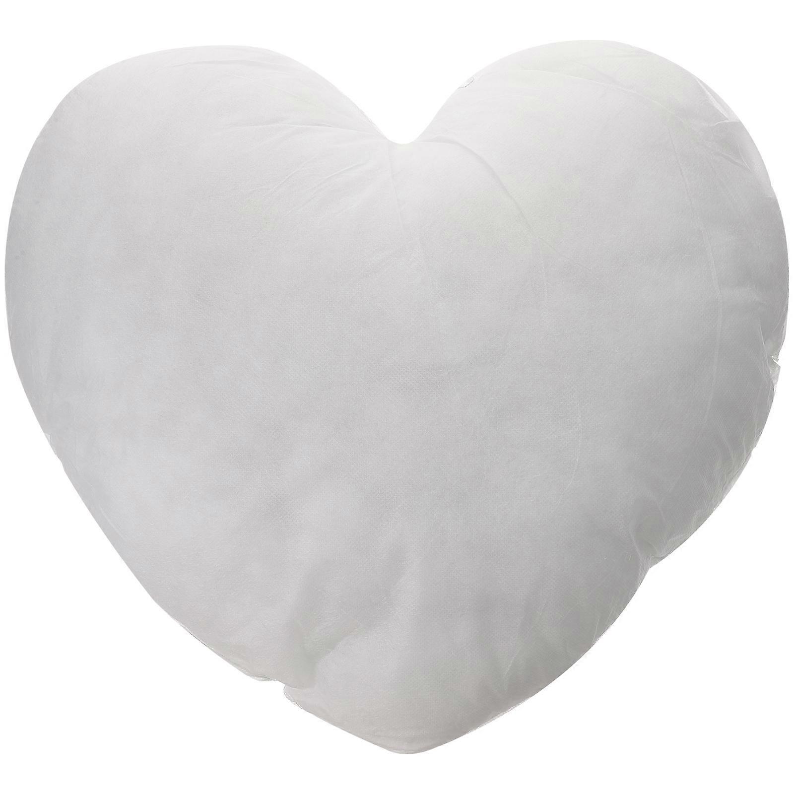 Heart Shaped Throw Pillow Filler 250g Soft Cushion for Sofa, Car, Home Decor & Relaxation