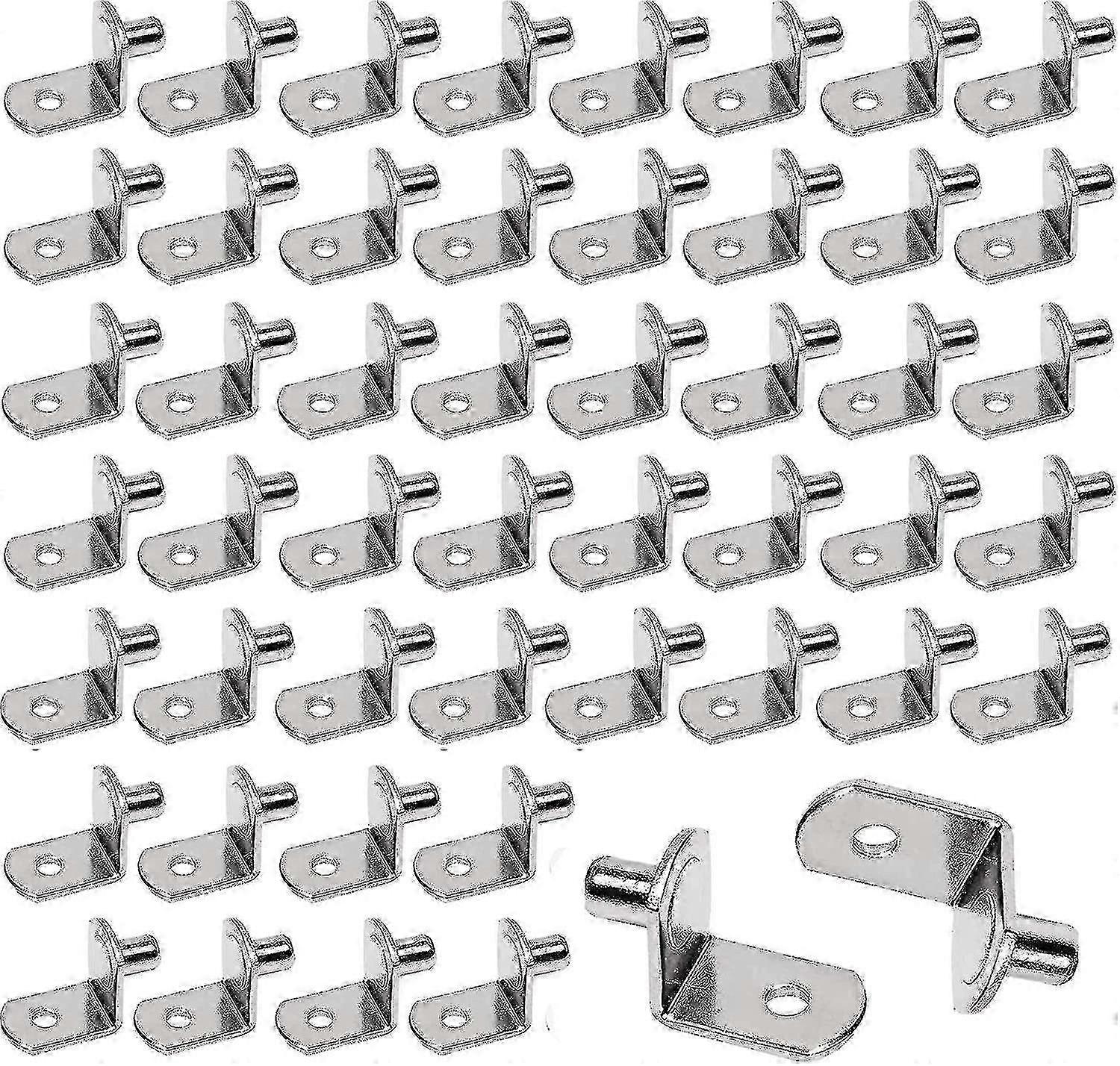 2025 50 Pcs Shelf Brackets Cabinet Furniture Shelf Pins, Shelf Support Pins, Cabinet Gift
