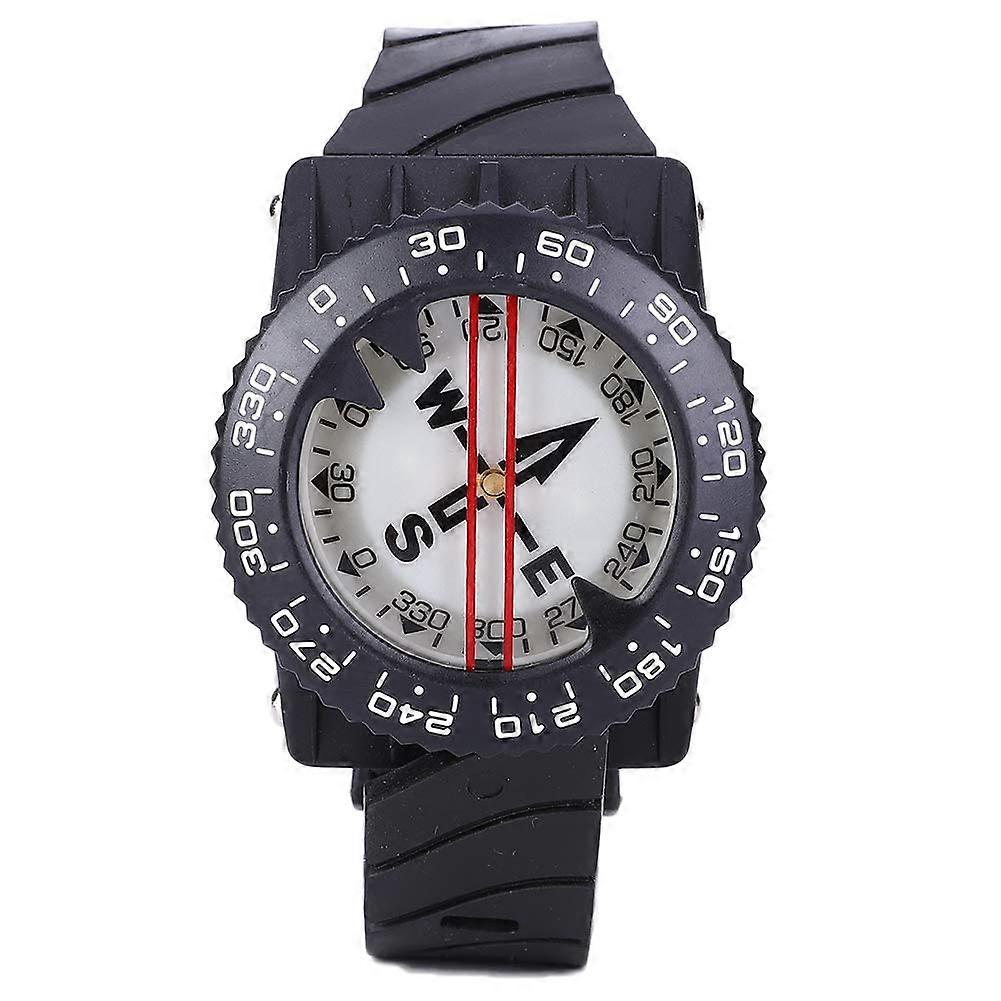 Waterproof Wrist Compass with Unique Map Stabilization System for Outdoor Sports and Underwater Aquatics