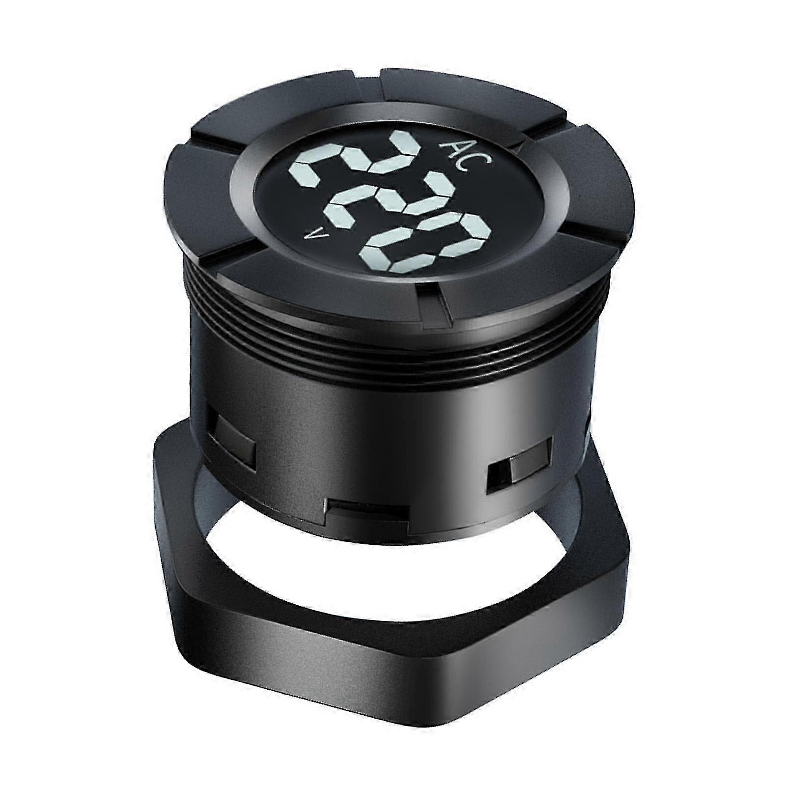 Digital Voltmeter 30V - 500V Nut Mounting Big Fonts Automobile Volts Meter hwy