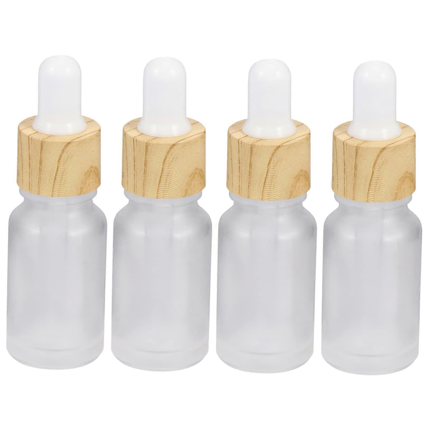 Glasflaschenhalter Refillable Travel Bottle 8.7x3cm Transparent Plastic Container for Water and Liquid Storage