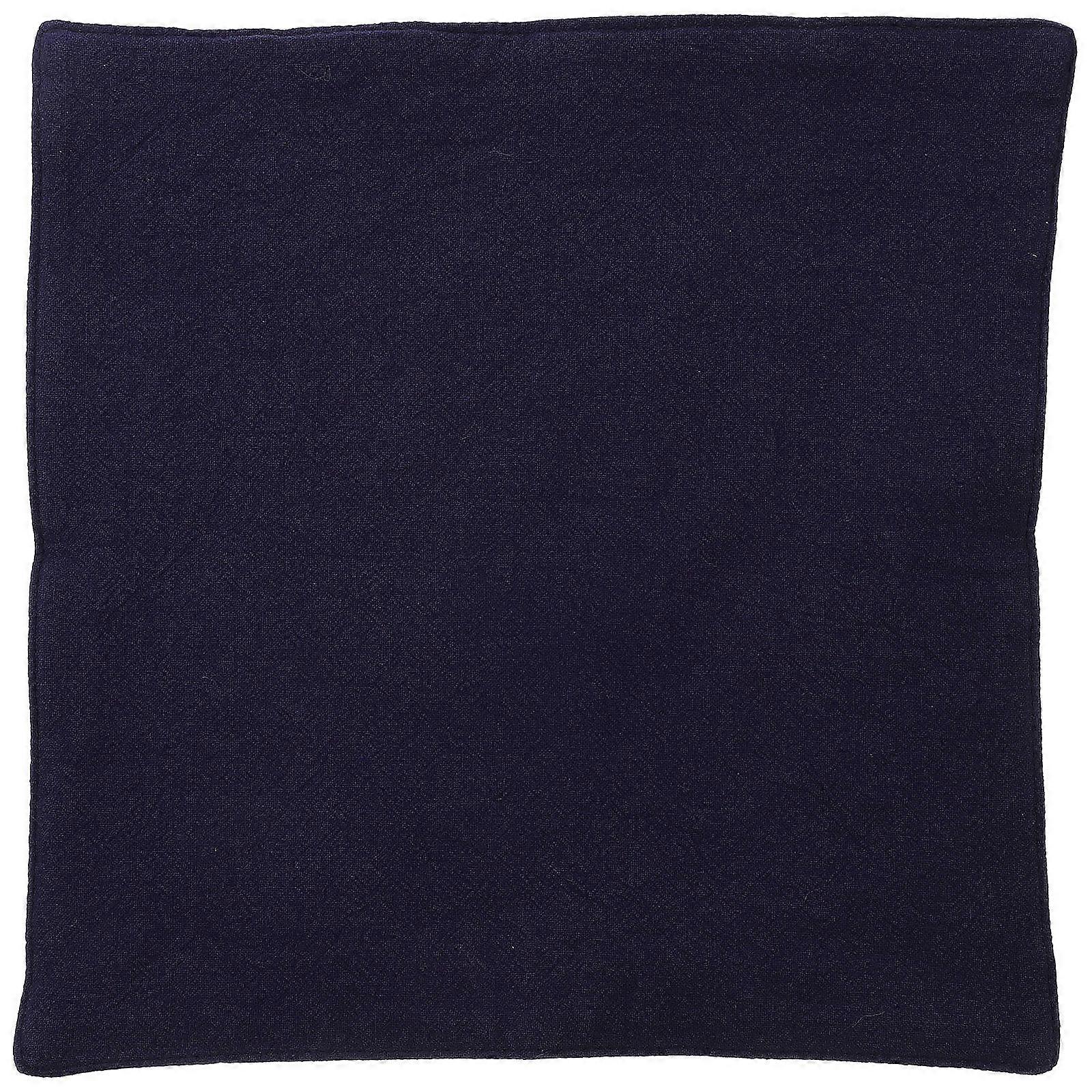 Thick Tea Towels Kitchen Towel With Hanging Loop Cotton Linen Square Blue 24X24CM For Home Use 1Set