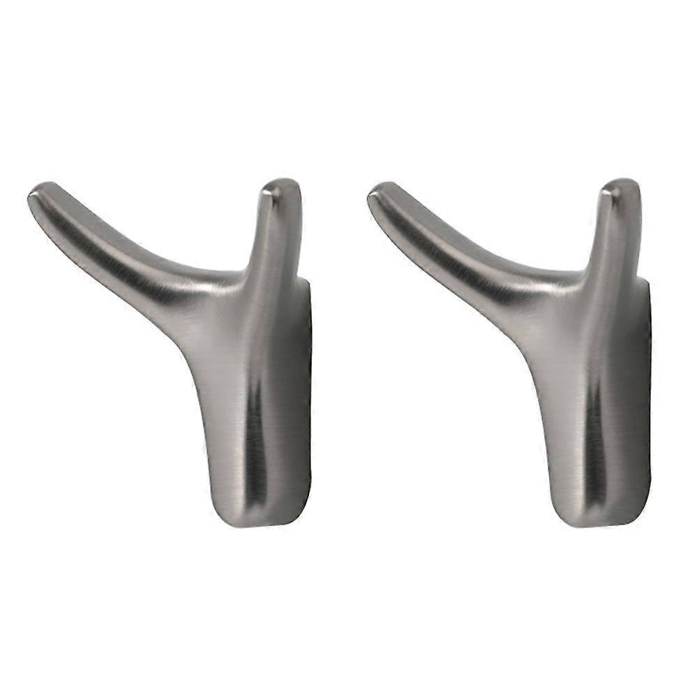 Modern Towel Hook Bull Head Hooks Office Kitchen Bedroom Decorators 2Pcs