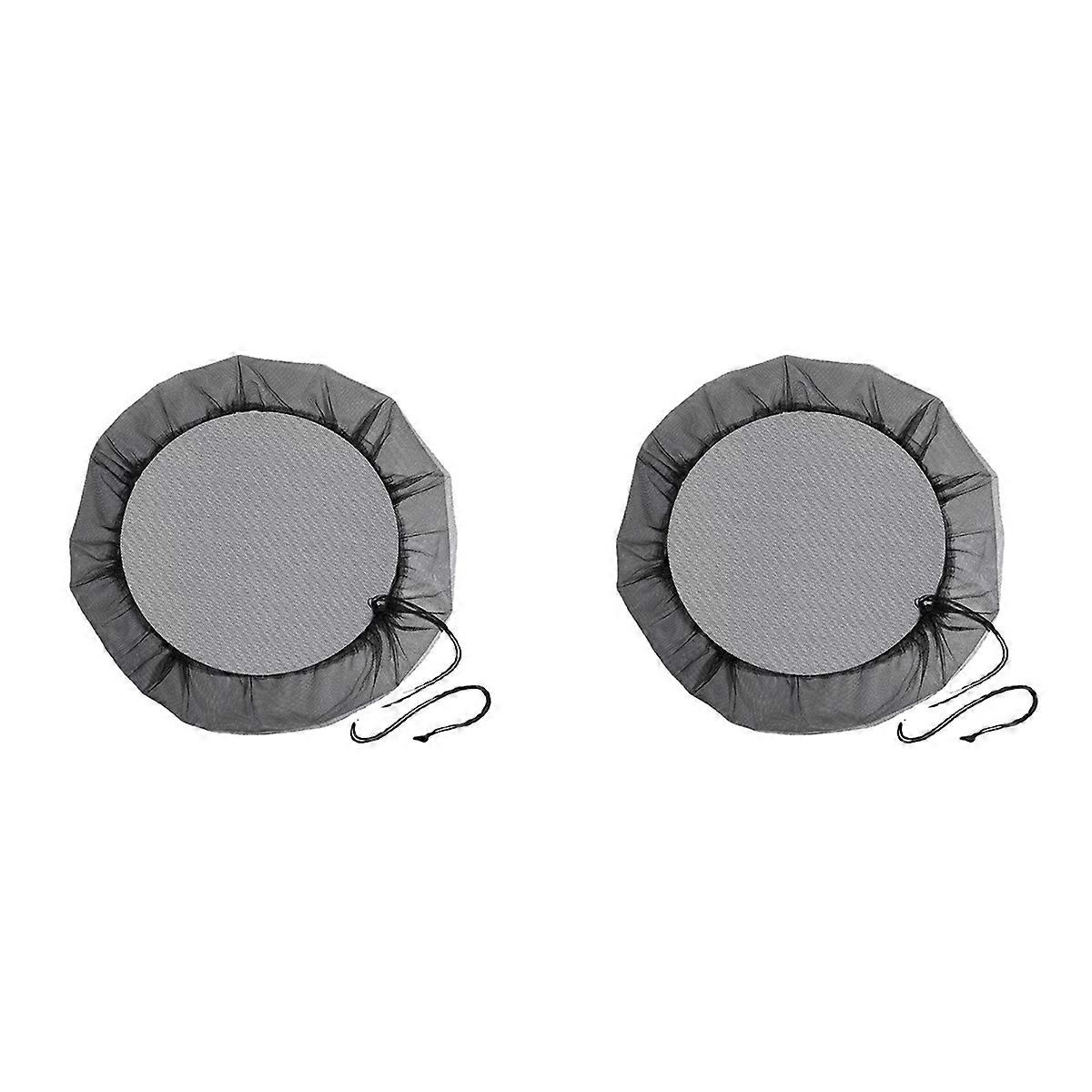 Mesh Cover for Rain with Drawstring,Rain Collection Barrels