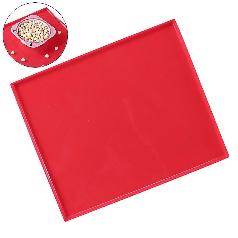 Silicone Baking Sheets For Oven Nonstick Baking Tool Red 31.5 x 26.5 x 0.9 Cm Baking Tools 1Set