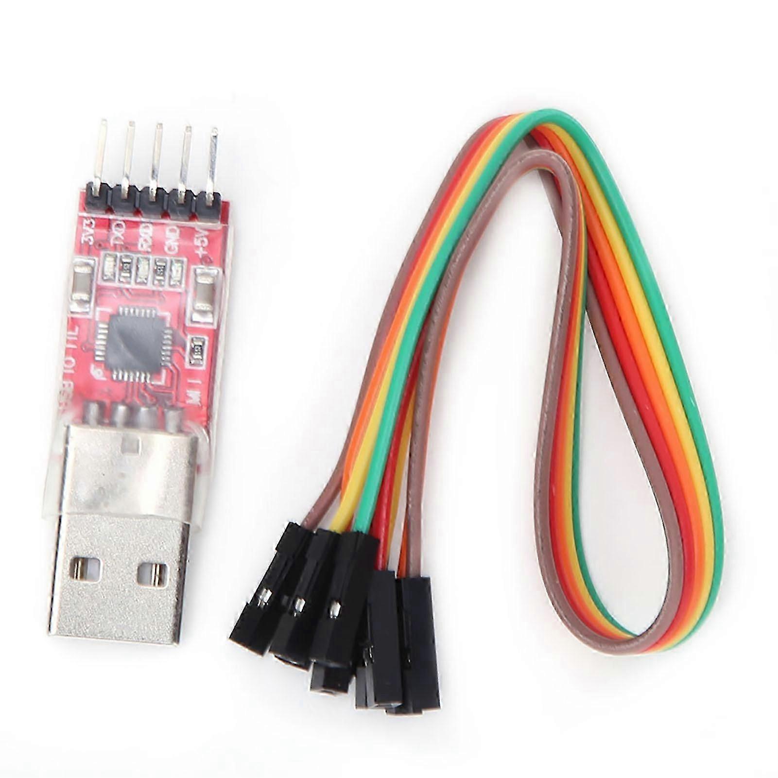 USB to TTL 5Pin Module Serial Converter Adapter with Jumper Wire