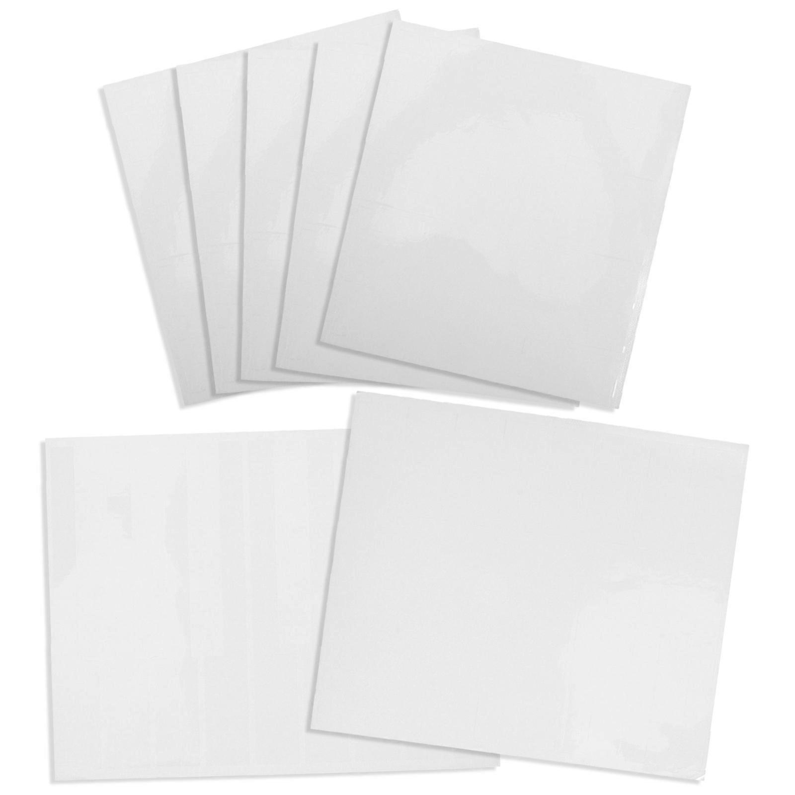 Keyboard Piano Stickers Protective Piano Stickers for Daily Use Transparent 21.4x16.3cm Anti-Yellowing 1 Set