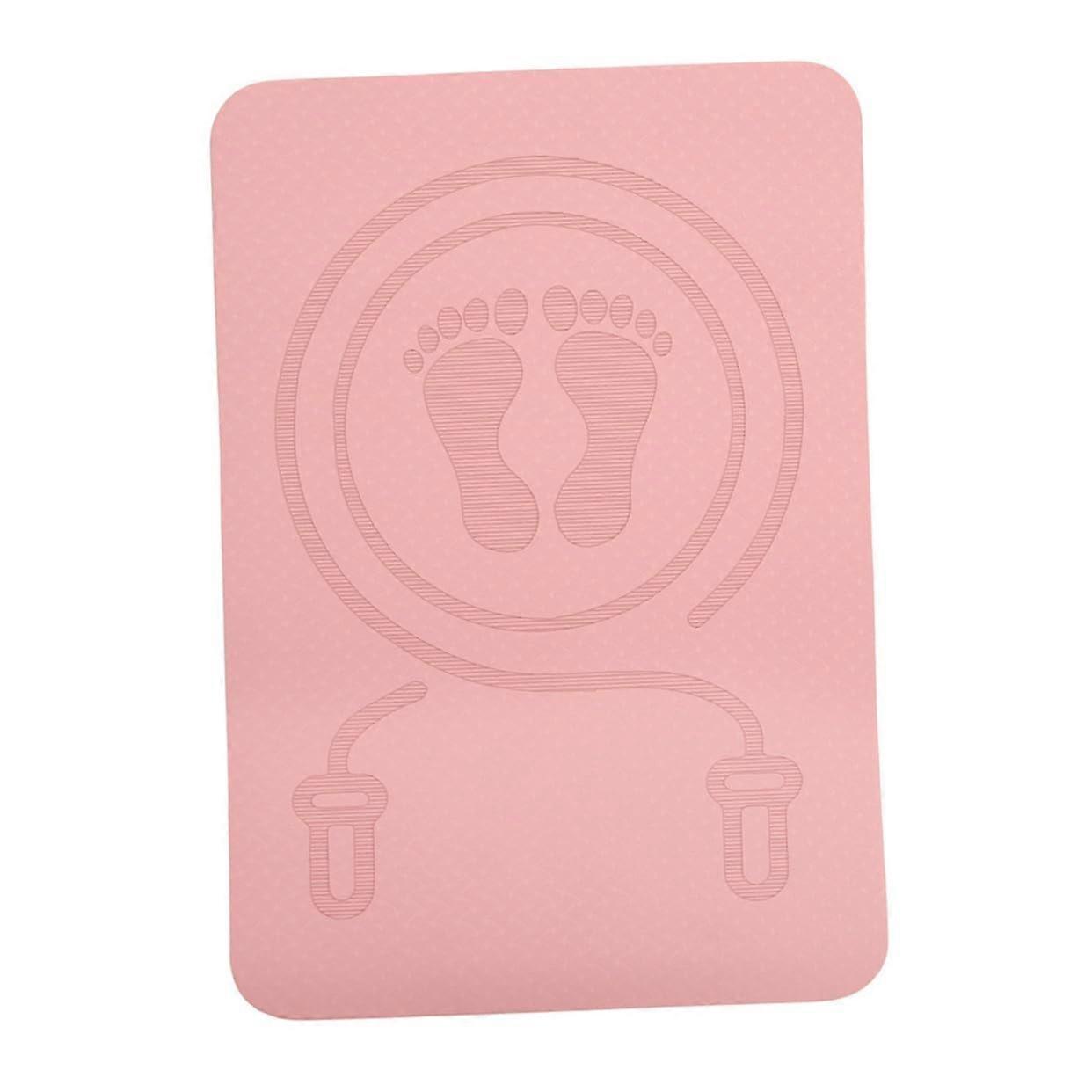 Fitness sprung mat TPE nonslip soundproofing multifunctional mat for rope jumping yoga and home training