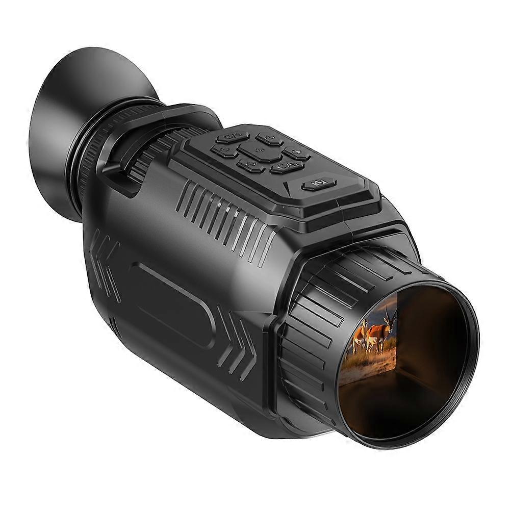 D15 WiFi Night Vision Monocular Camera 4K Video 64MP Photo 28X Zoom for Wildlife Observation, with 3