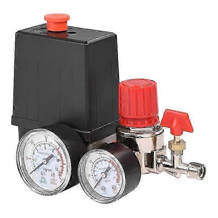 Compressor Pressure Switch Regulator Control Valve with Gauges 3000L/min