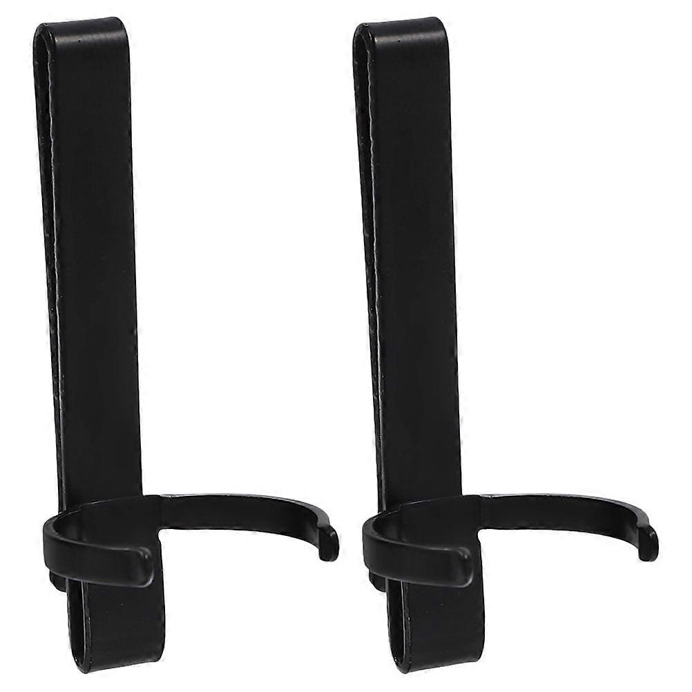 2 Pack Flashlight Pocket Clips, Removable Holder for Penlights & Keychain Lights, Versatile Loop Clips for Outdoor & Professional Use