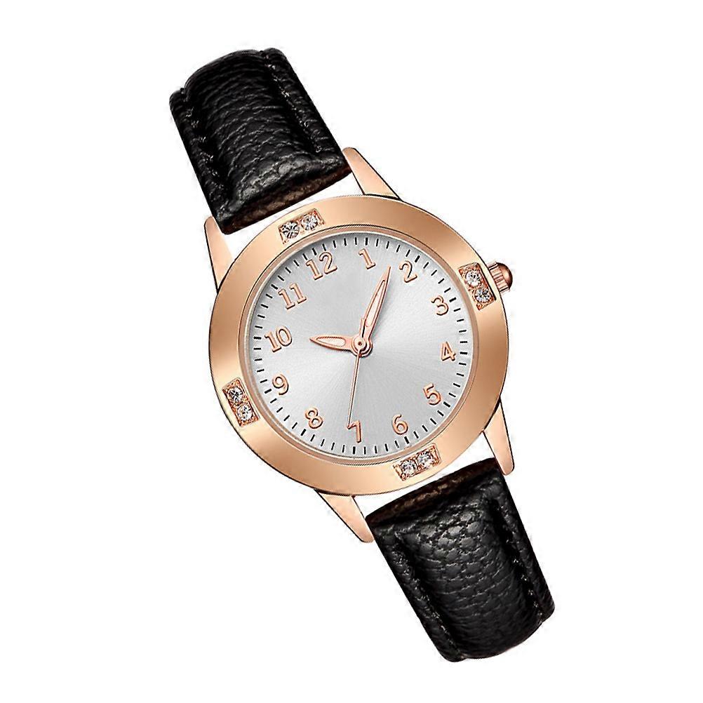 ساعات يد للنساء كوارتز ووتش تصميم كلاسيكي 23X3.6 سم مقاوم للماء 1 عبوة
