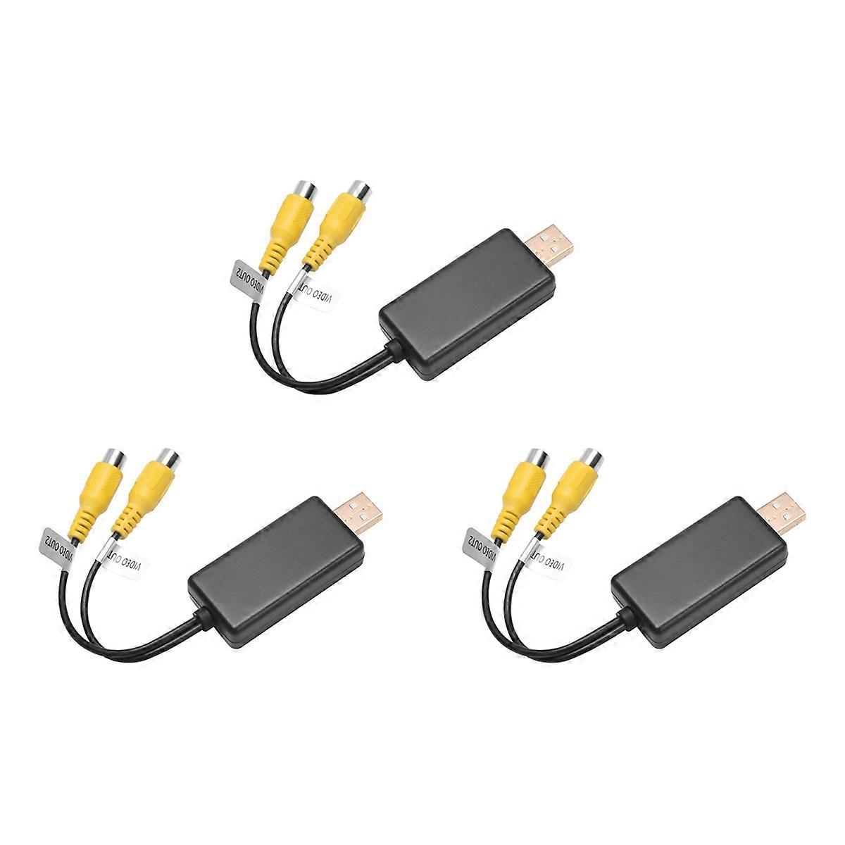 USB To CVBS Video Output Adapter Box (A)