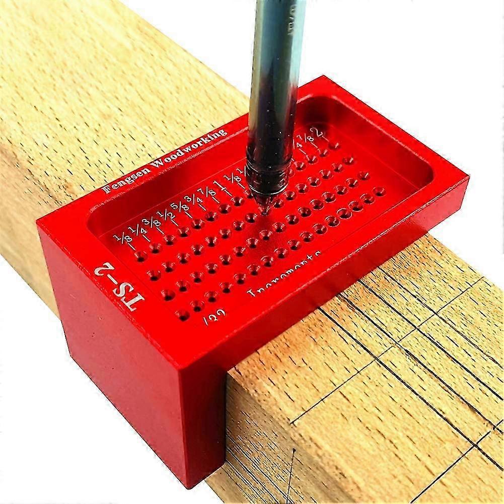 T Type Woodworking Marking Ruler with Cross Hole for Carpentry and Suitable for Various Crafting Projects