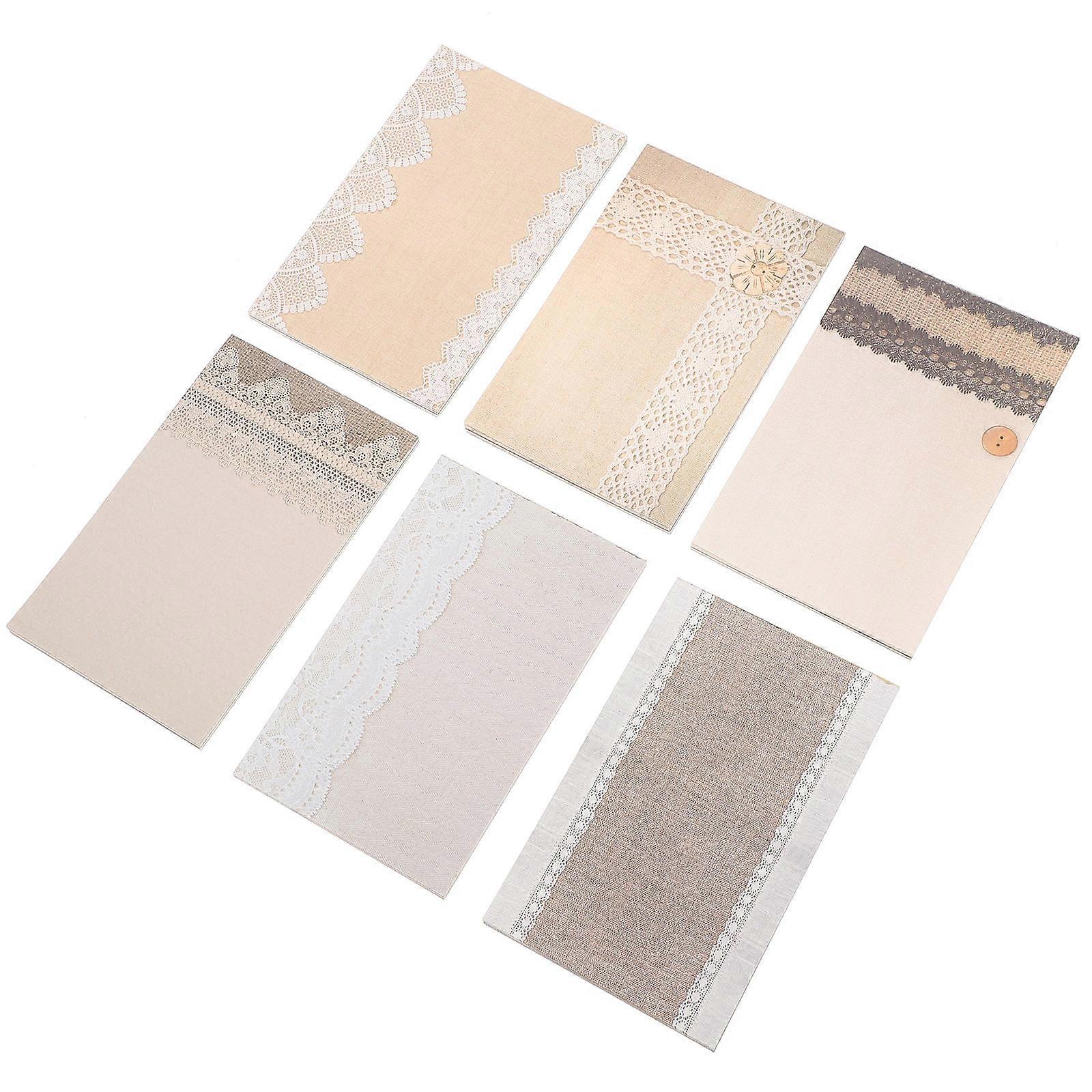 Background Paper For Scrapbooking Vintage Style Diy Material Paper For Artists 6Pcs