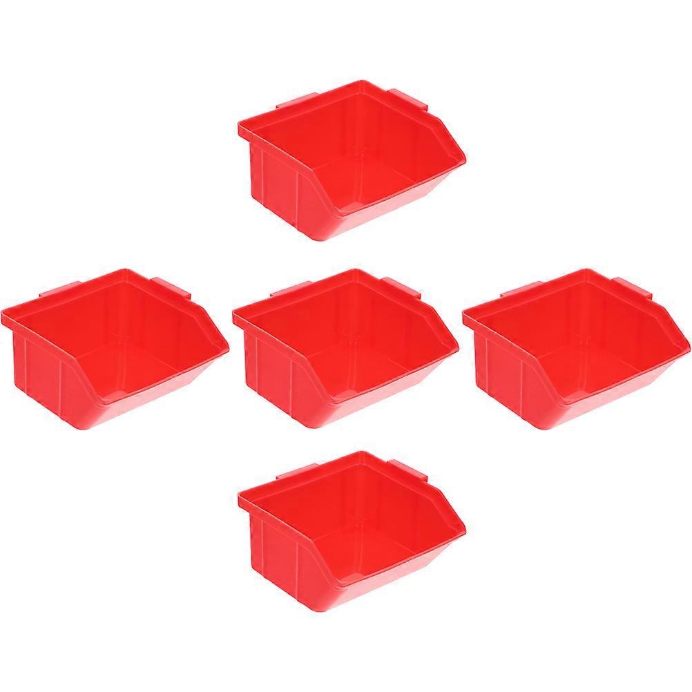 Storage Bin Rack Accessory Organization Professional Design Home Office Workshop Accessories 5Set