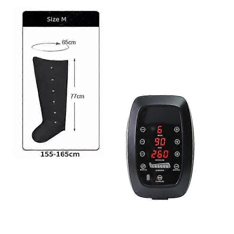 6 Cavity Air Compression Massager for Leg and Foot Circulation, Promoting Relaxation and Recovery