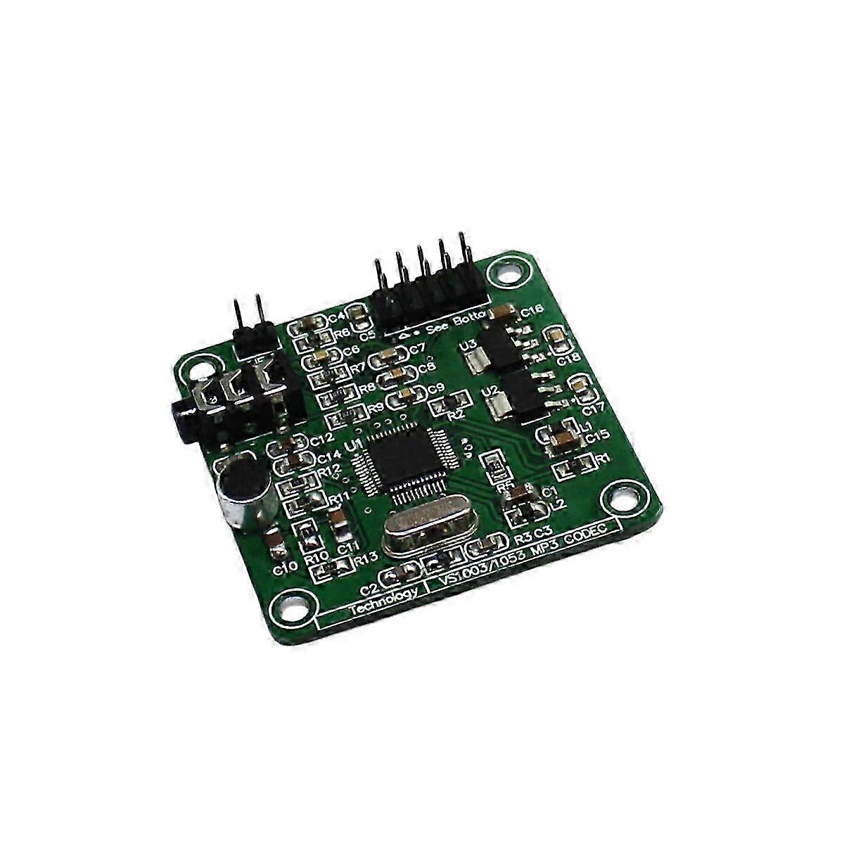 MP3 Module Development Board with On-Board Recording Function and SPI Interface