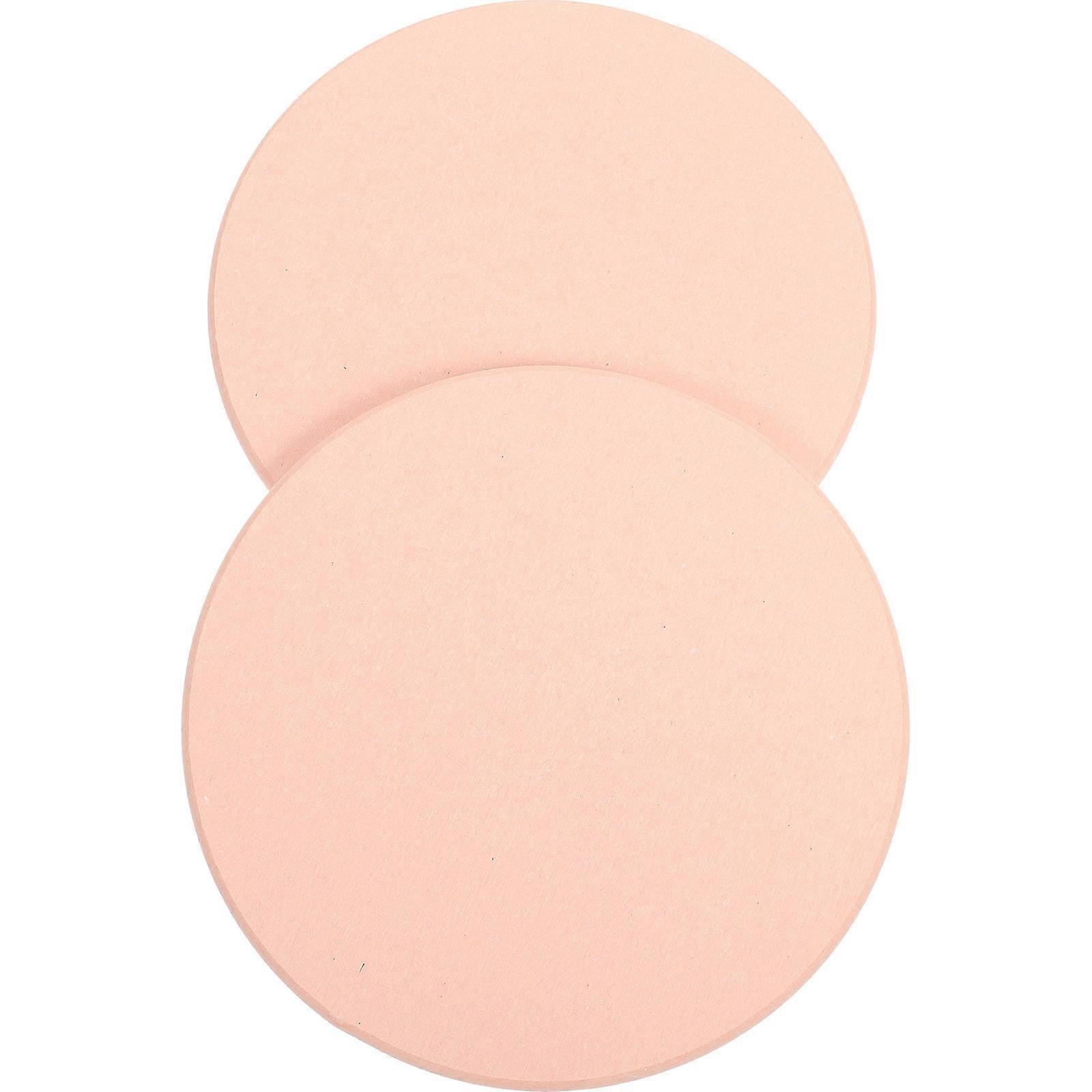 Drying Saucer Diatomaceous Earth Planter Pads Easy to Clean Flowerpot Mat Home Decor Round Shape 7 1X7 1X0 4In 2Pcs