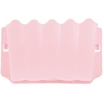 Rabbit Feeder Feeding Rack for Pet Use Pink Plastic Material