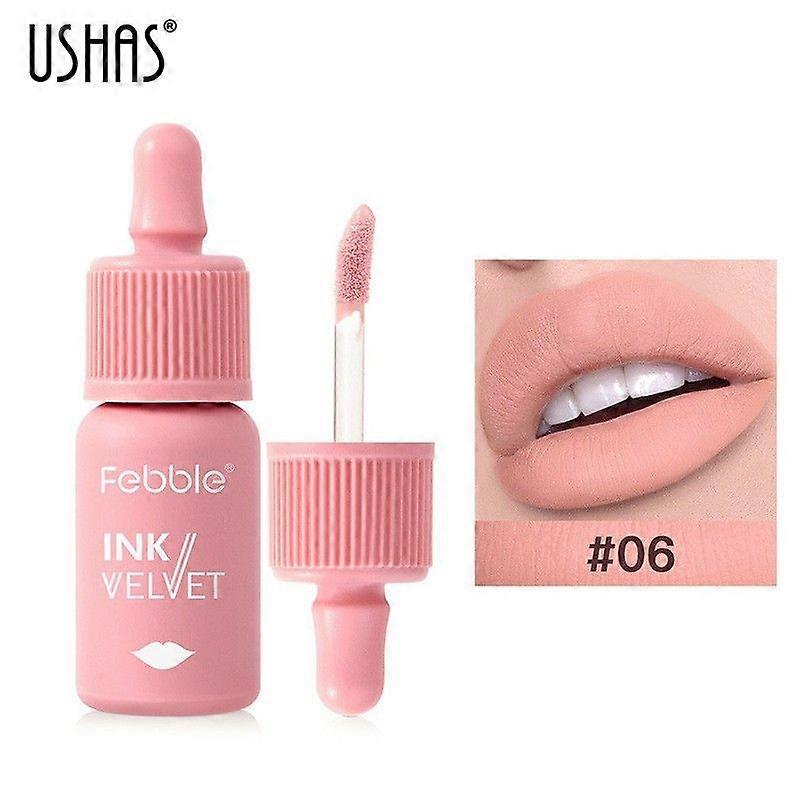 Velvet Lip Tint - صبغة عالية الصبغة ، ملمع شفاه مخملي مخملي ، أحمر شفاه غير لامع طويل الأمد ، ملمع شفاه ناعم عالي الصبغة