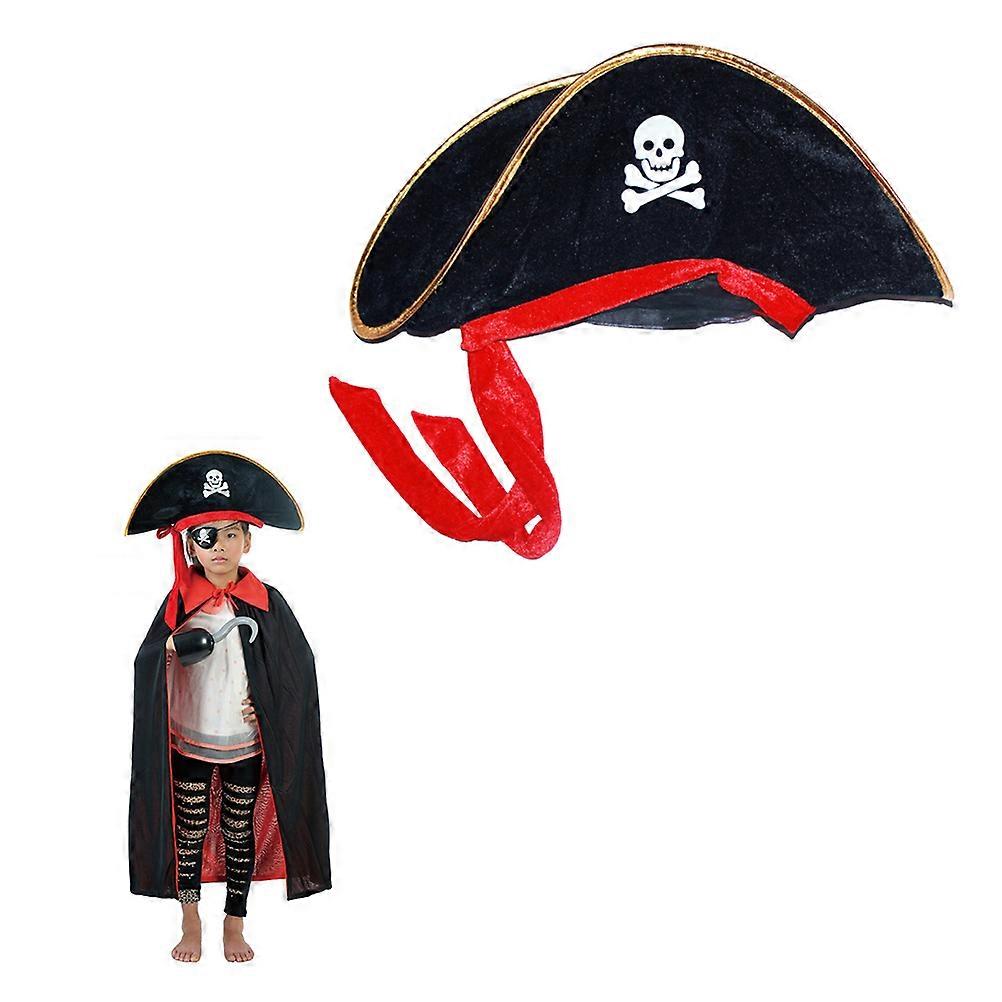 Pirate Hat Captain Hat Adult Pirate Accessories Costume Accessory 1Set