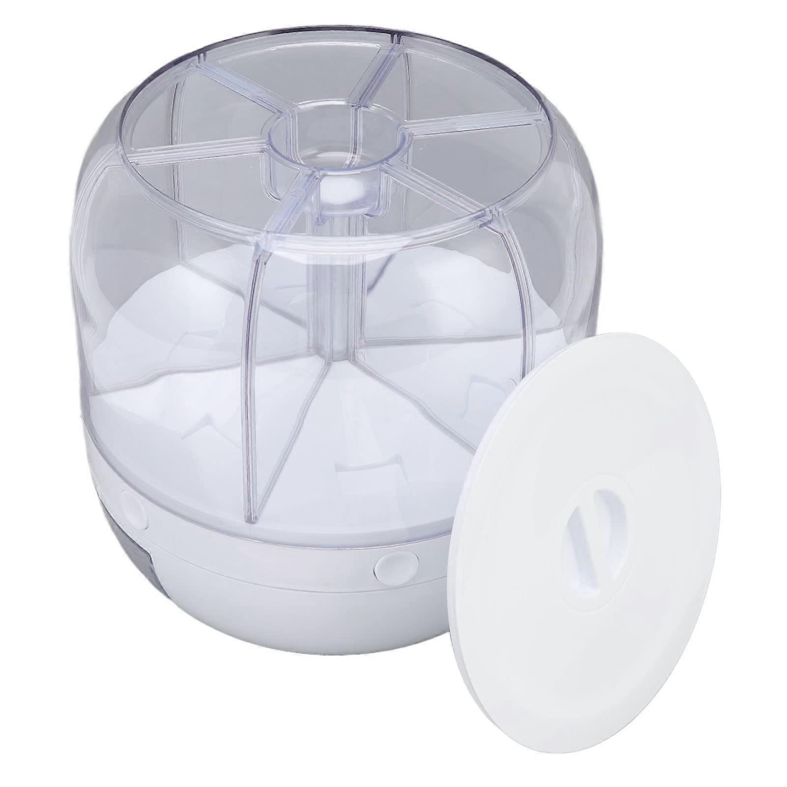 Grain Storage Container With Six Mesh Bags And White Rice, Kitchen Lid Cover Savings Model Gwpc7e1us6-12