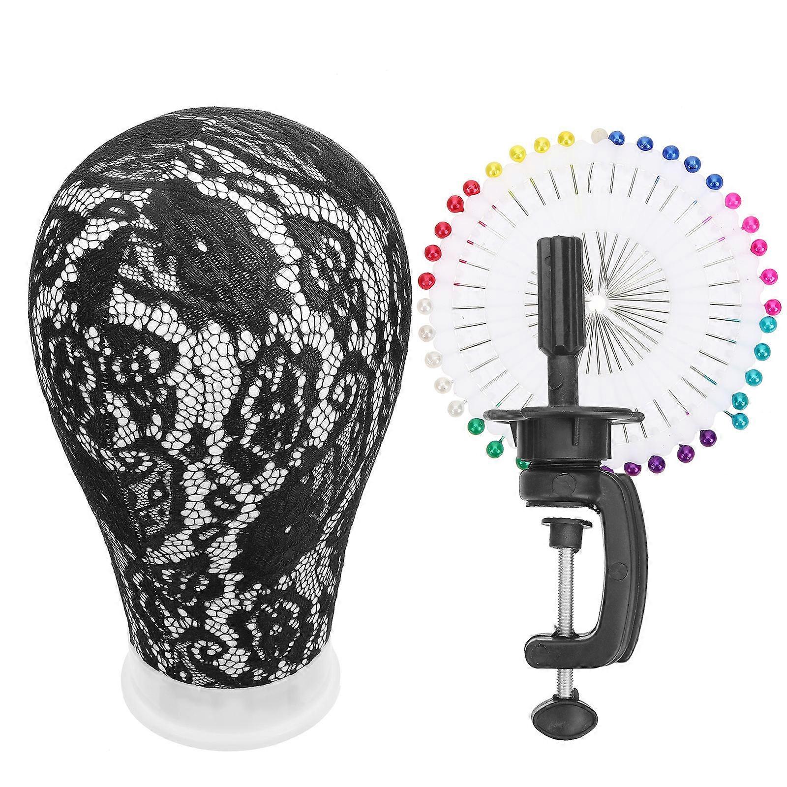 Wall Mounted Hair Stand Mannequin Head With Mount For Daily Use 1 Set