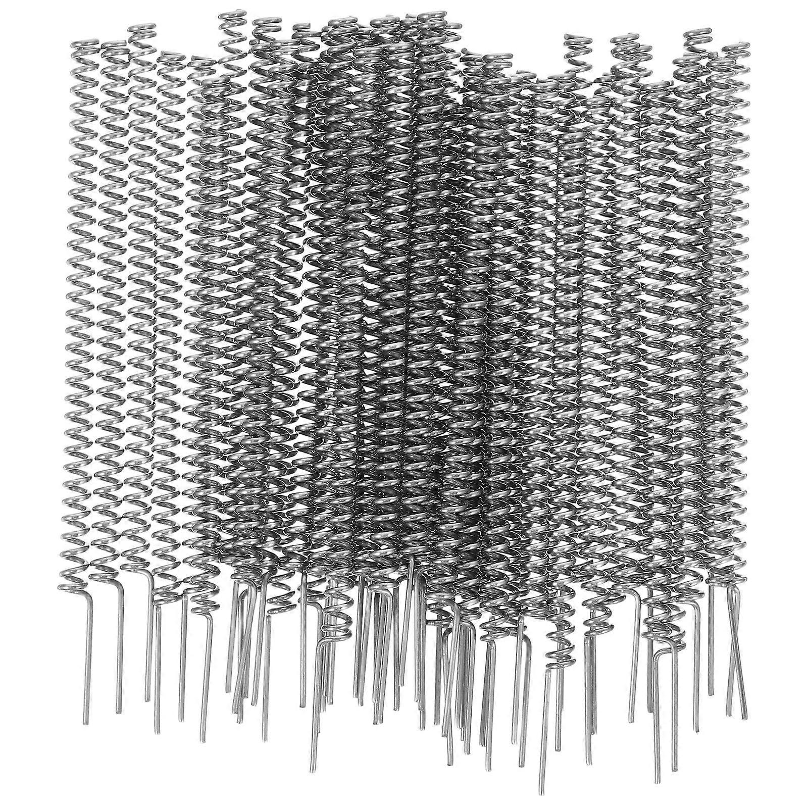 50pcs Handmade Elastic Springs for Crocheting Bonsai Dolls, Durable Craft Fittings for DIY Projects & Shaking Head Puppets, Handcraft Accessories