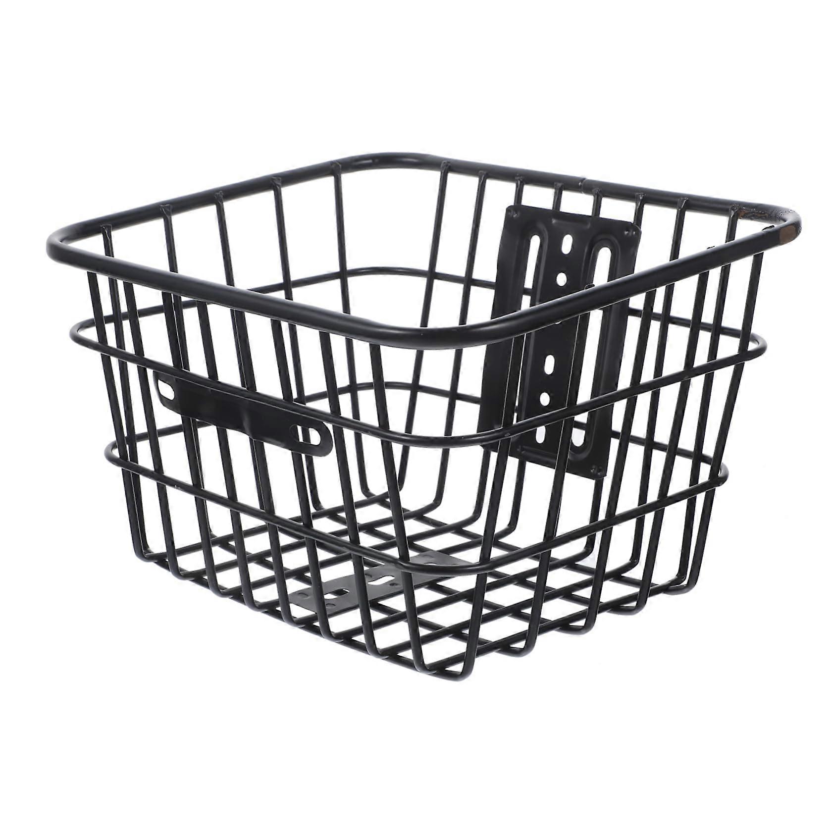 Foldable bicycle basket Large To mount on the handlebar Without tools For relaxed bike rides Storage solution