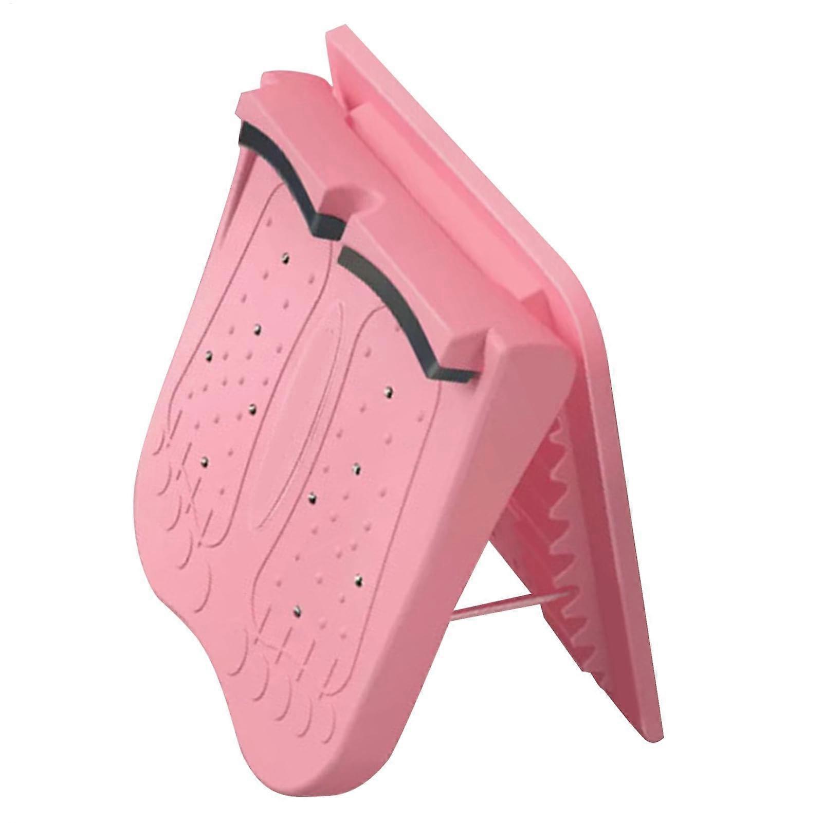 Inhibition Track, Slant Board  Fitness Incline Board  Professional Pilates Equipment for Movement, Squats, and Physical Training, Pink