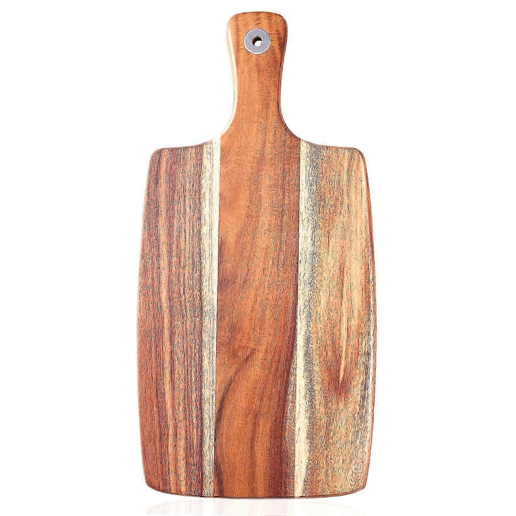 Acacia Wood Cutting Board for Different Foods with Handle