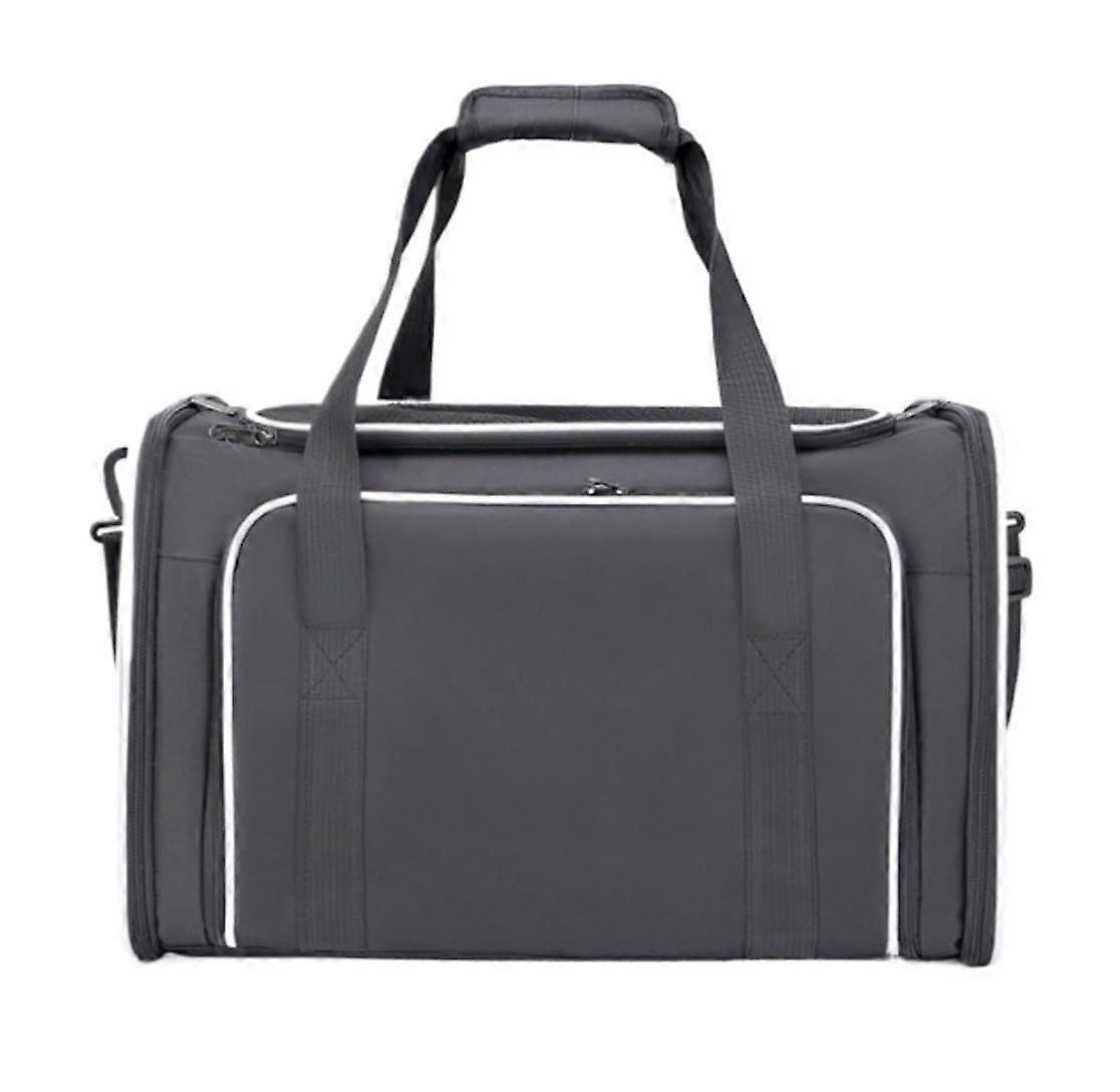 Portable Pet Transport Box, Foldable Pet Carrier Bag for Outdoor Use, Pet Backpack (Color: D, Size: 45 x 30 x 30 cm)
