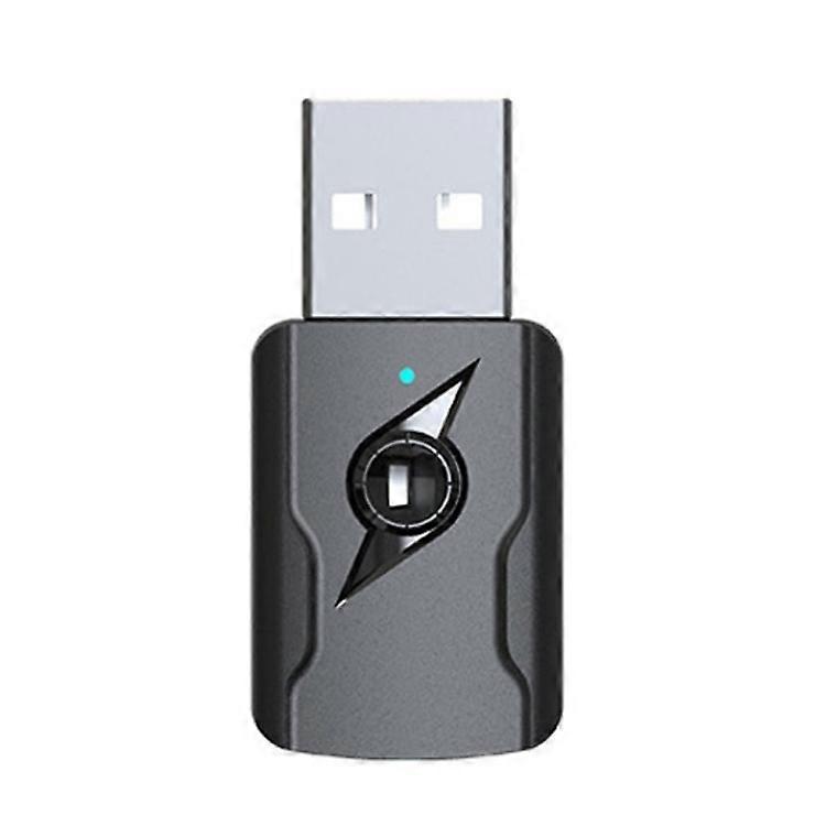 5.0 Trasmettitore Bluetooth Ricevitore AUX USB Adattatore audio per computer a doppia uscita M136