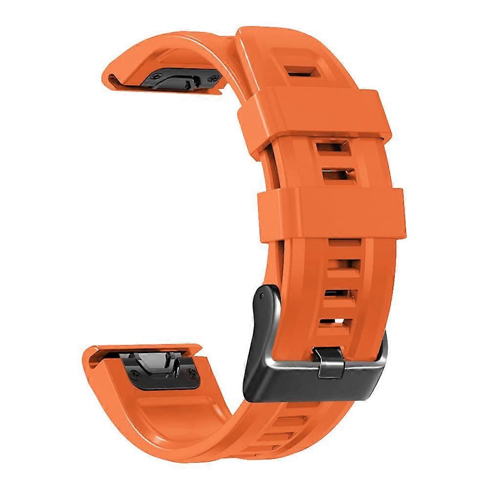 26 x 22 mm Silicone Smartwatch Bands for Garmin Fenix 7 7X 6X 5X 6 5 Plus 945 Quick Release Watch Strap