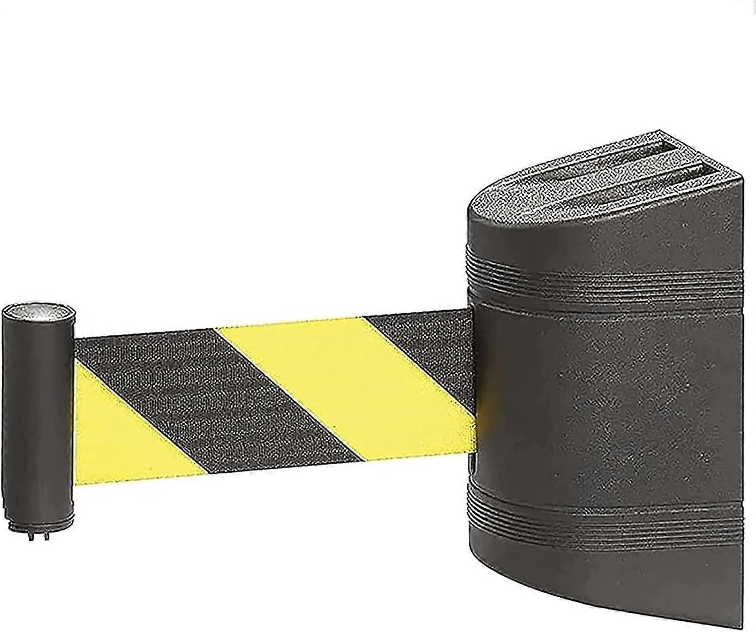 Crowd Control Barrier Tape, Retractable Queue Ropes, Teleskop Adhesive Tape for Supermarket Isolation and Line Management