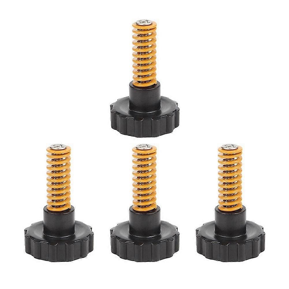 3D Printer Hot Bed Leveling Wheel Accessories for CR-10, for Ender 3 Nuts, Screws, Springs Calibration Platform Kit M3