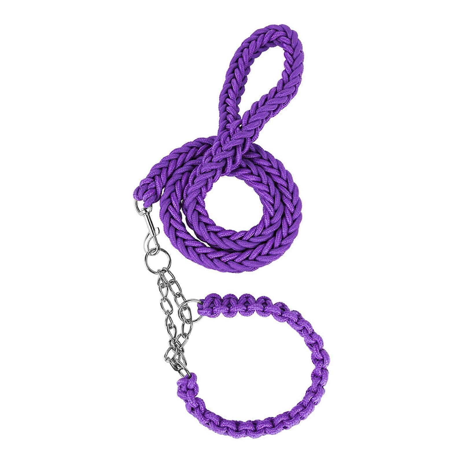Outdoor dog leash for walks, no pulling, practical nylon leash, training rope for large dogs