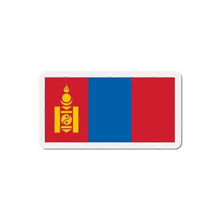 Magnet Flag Mongolia - Multicolored - 7 cm - 50 pieces - Synthetic resin - Mixed