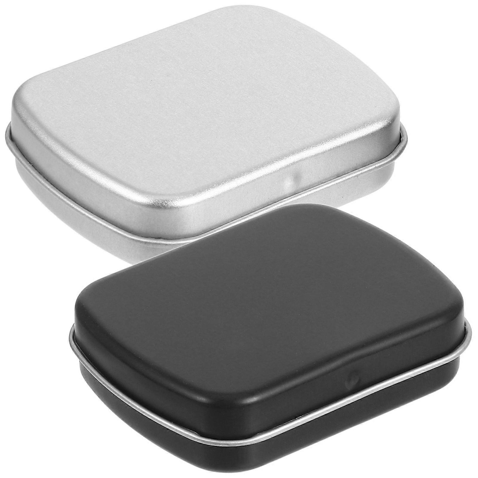 Travel Watercolor Palette Empty Iron Box For Artists Color Organization Multifunctional Storage 2Pcs