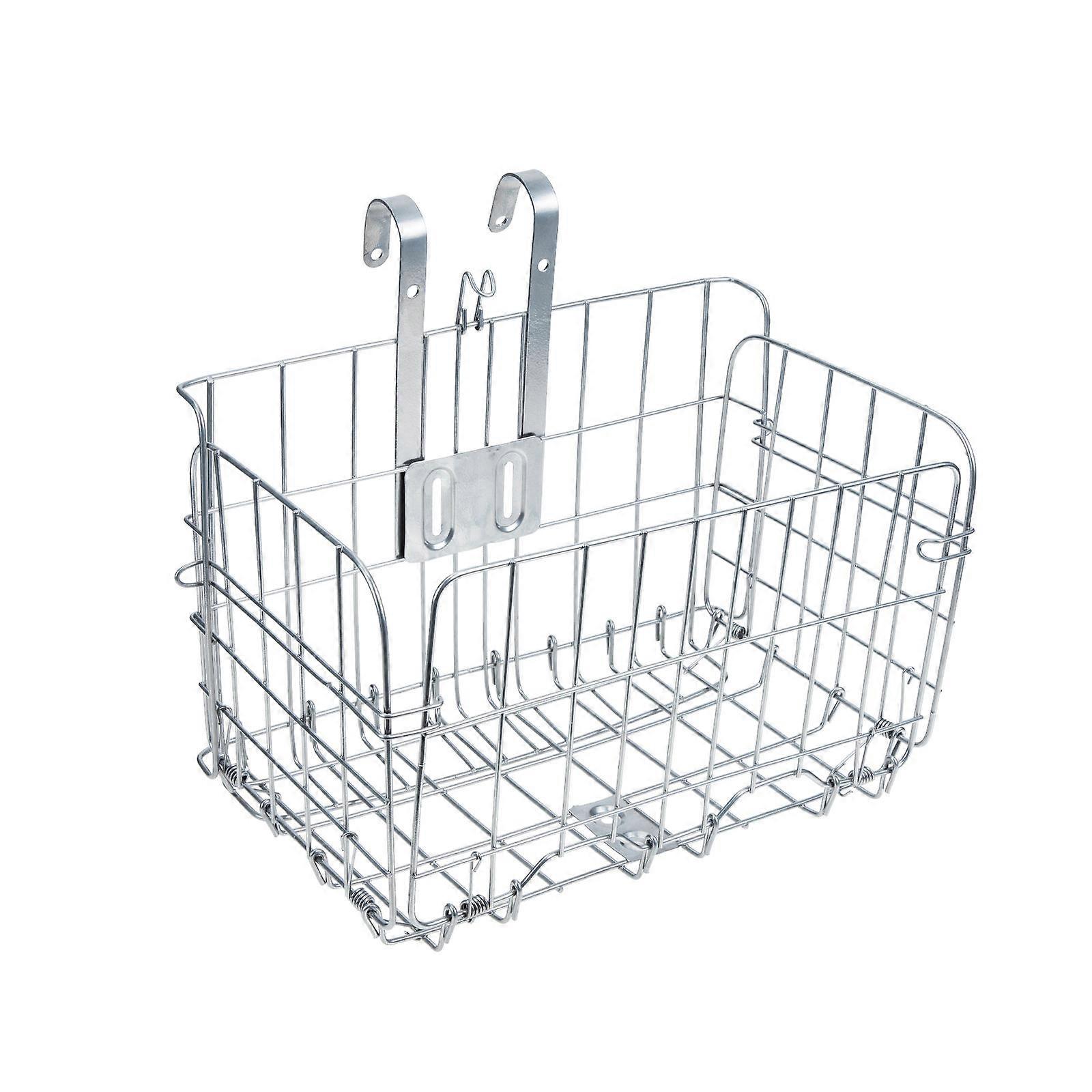 Lightweight Removable Hanging Bicycle Basket for Outdoor Cycling – Easy Installation Storage Container for Personal Items